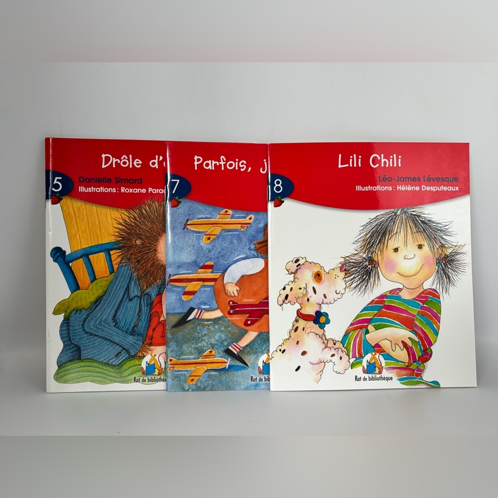 FRENCH 15 Early Readers Books Rat de Bibliothèque Levels 1-2 livres enfants - Picture 2 of 8